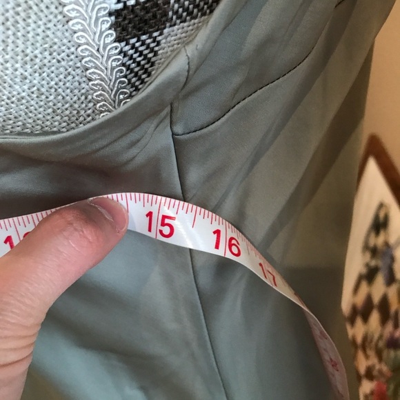 Elegant Abercrombie Green Slip Dress - Picture 4 of 5